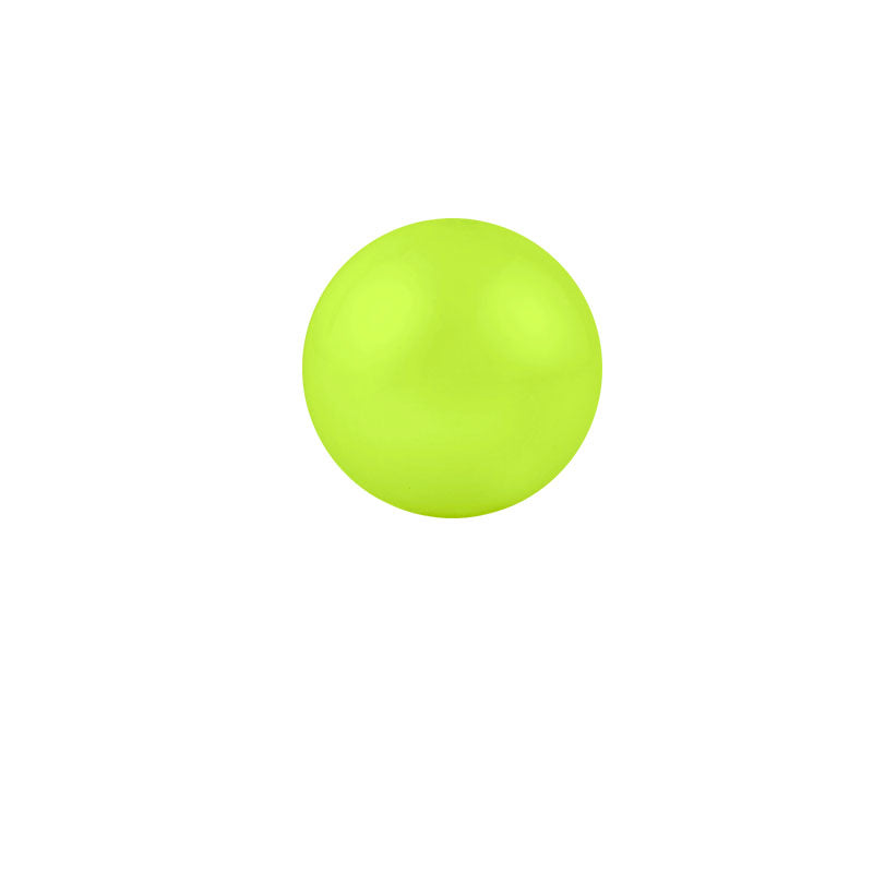Acrylic Ball 20G 2.5mm  Fluorescent Yellow