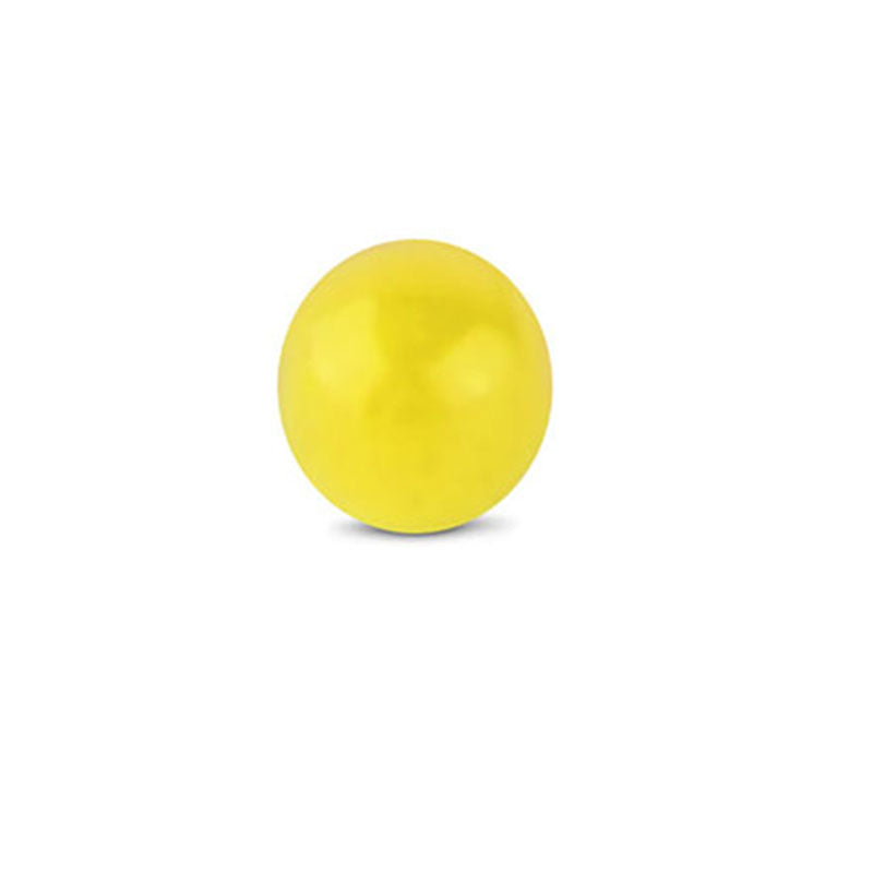Acrylic Ball 20G 2.5mm  Lemon Yellow