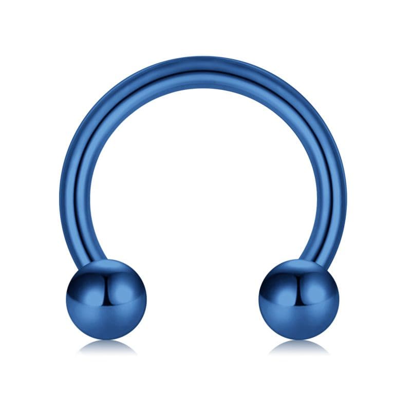 12G Horseshoe Septum Ring Women Nipple Piercing Body Jewelry
