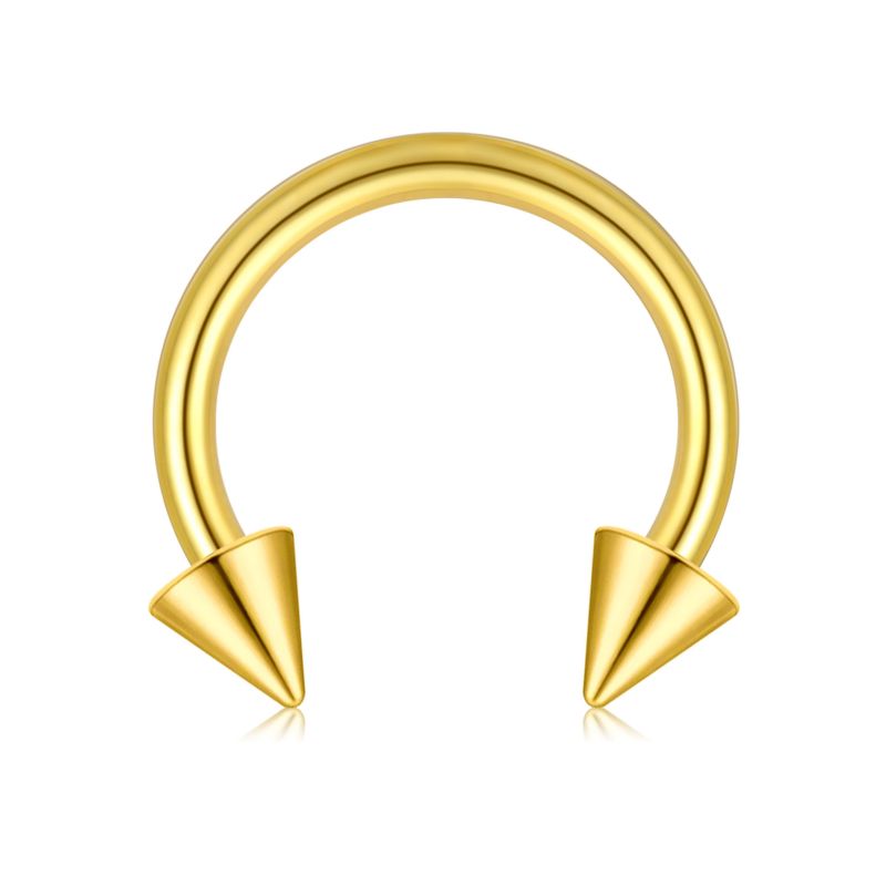 Septum Ring Spike Horseshoe Helix Cartilage Piercing