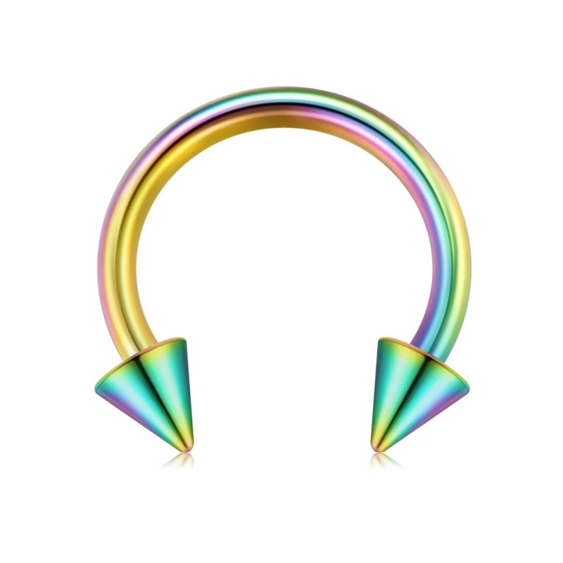 Septum Ring Spike Horseshoe Helix Cartilage Piercing