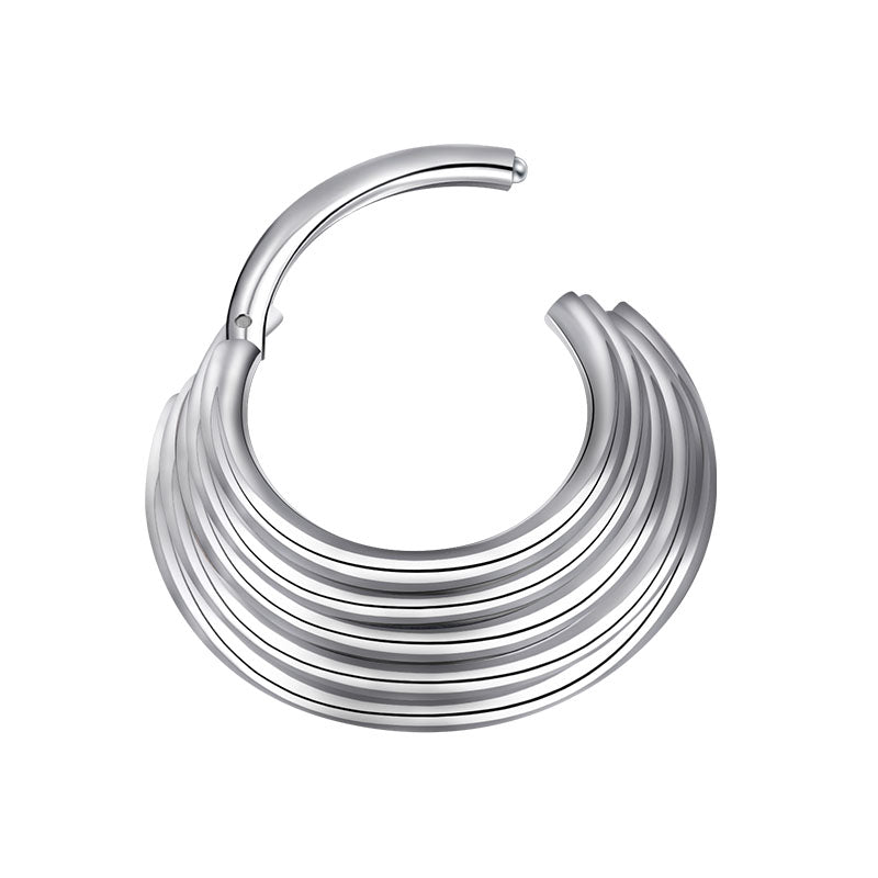 septum clicker silver