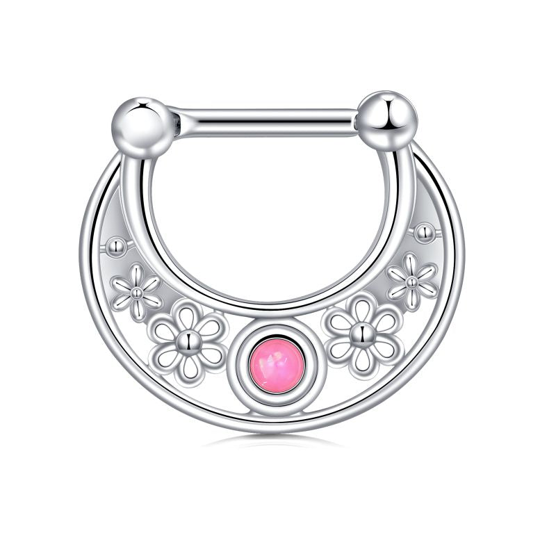 septum clicker silver
