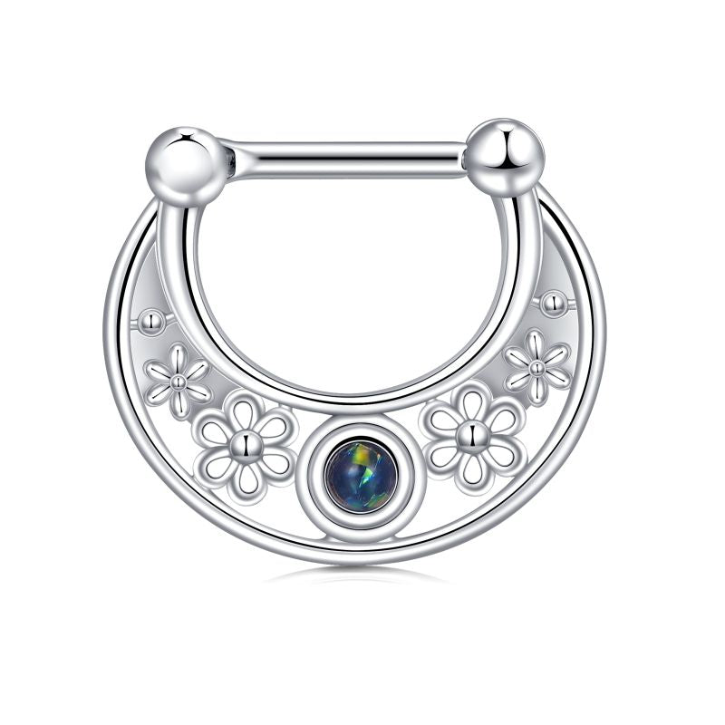 septum clicker silver