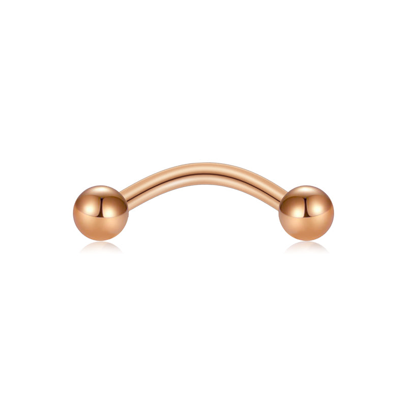 Belly Rings 14G Rose Gold Ball