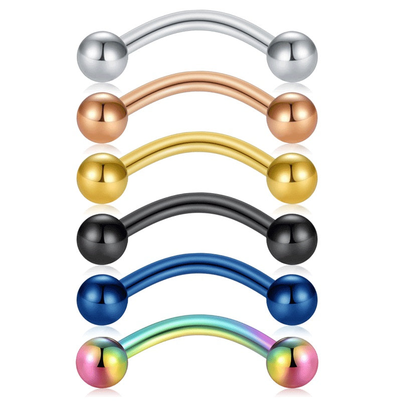 Curved hotsell nipple piercing