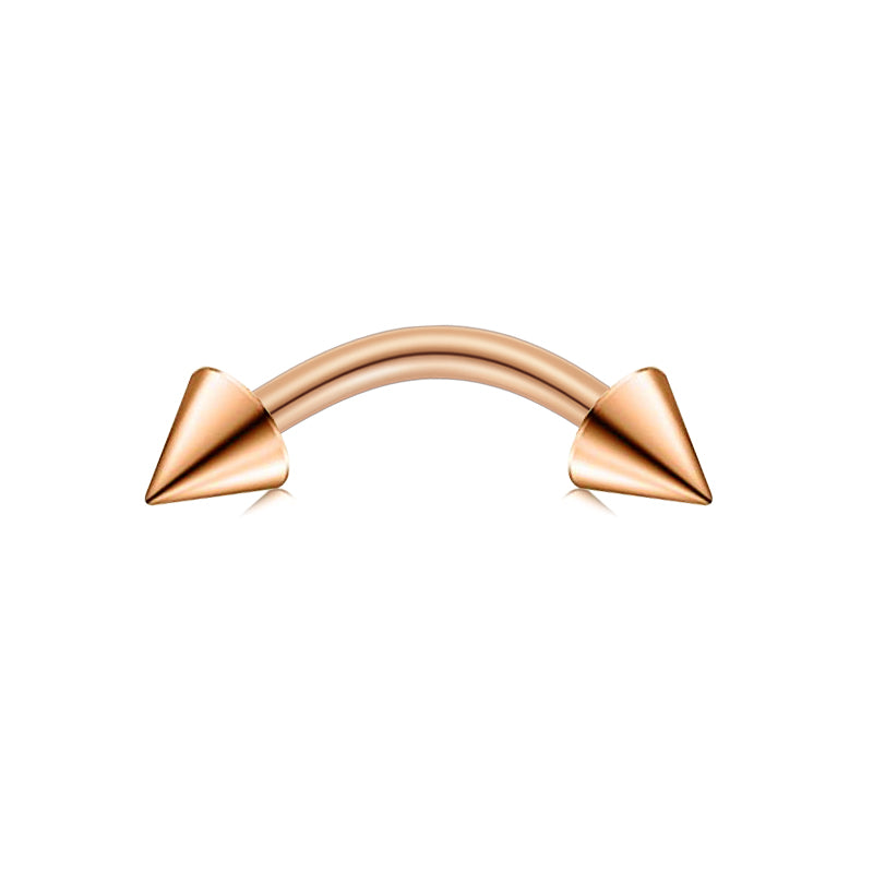 Rose Gold 10MM Rook Earring