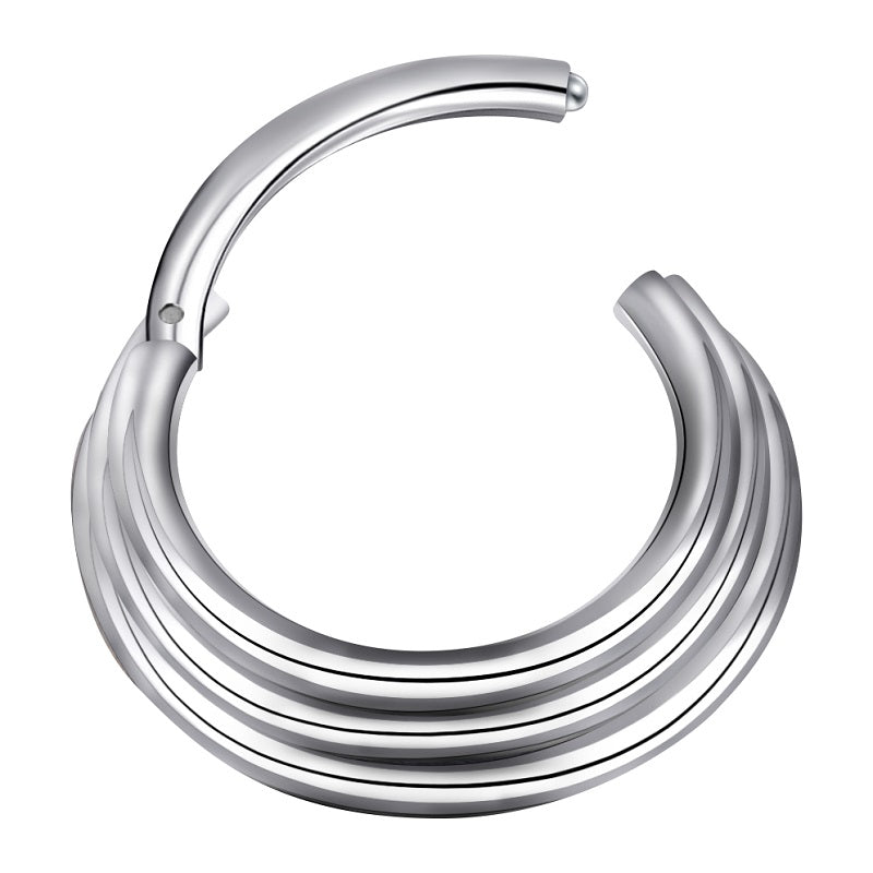 septum clicker silver