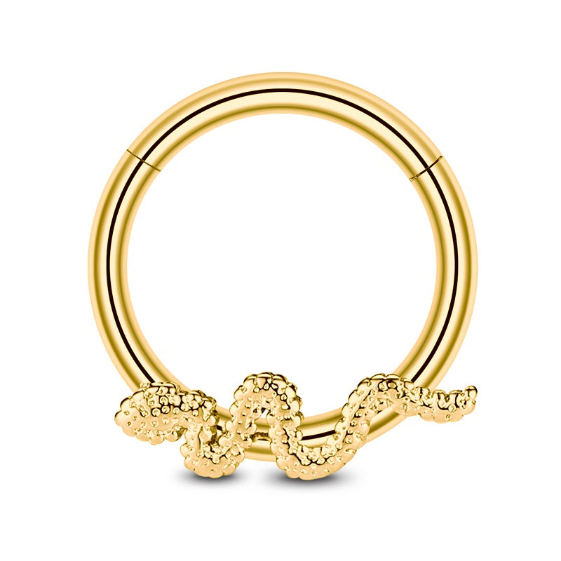 septum clicker gold snake