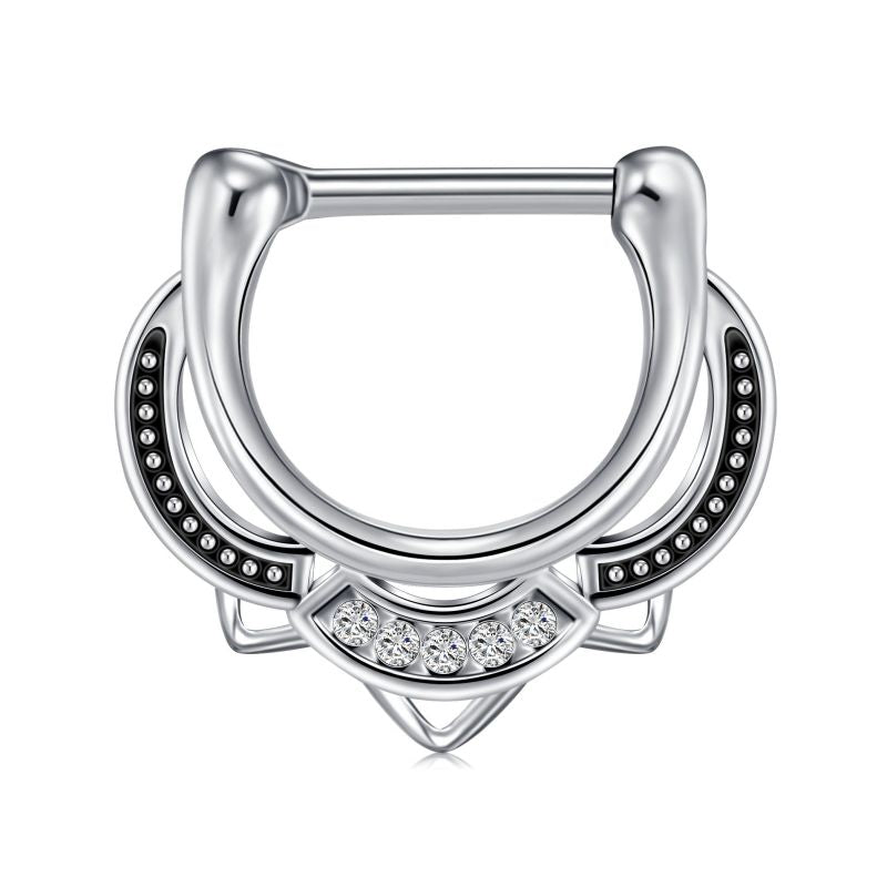 septum clicker silver