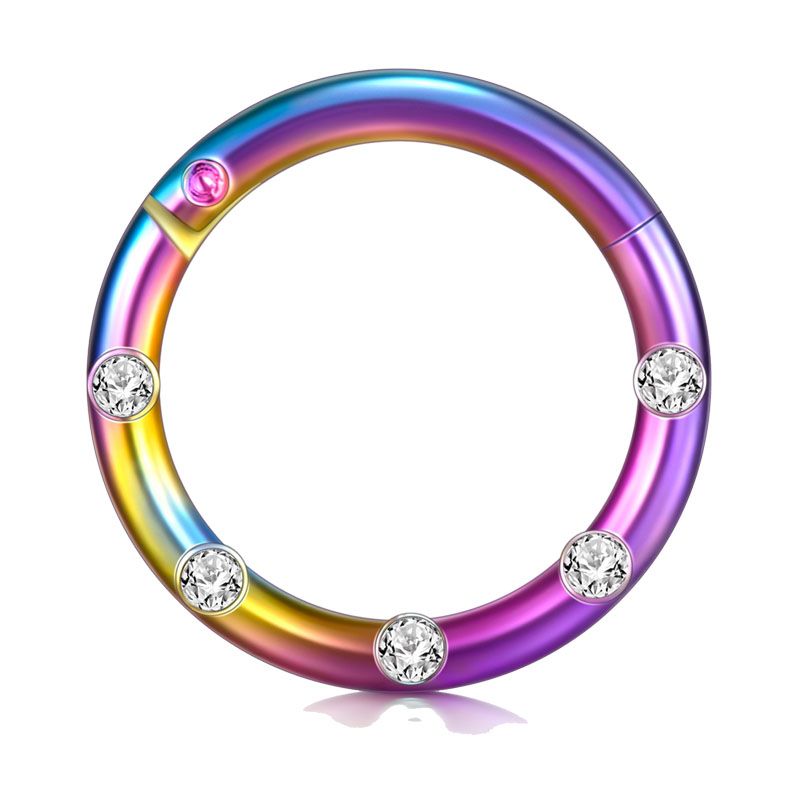 septum clicker rainbow