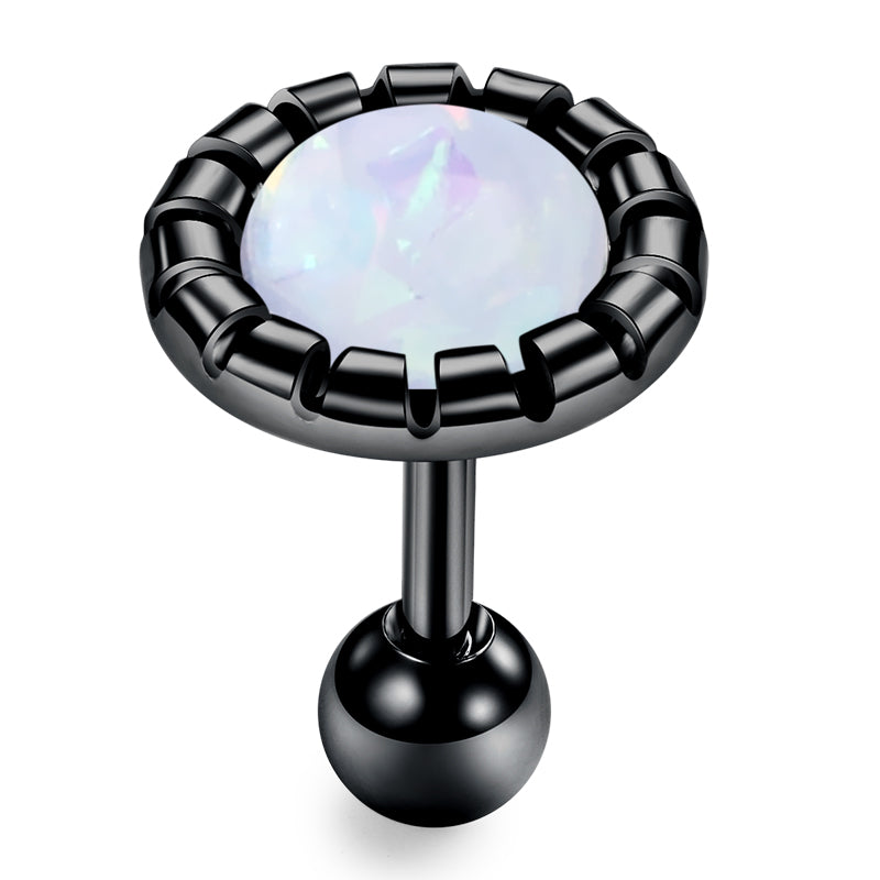 16g Tragus Earrings Studs Stone Opal
