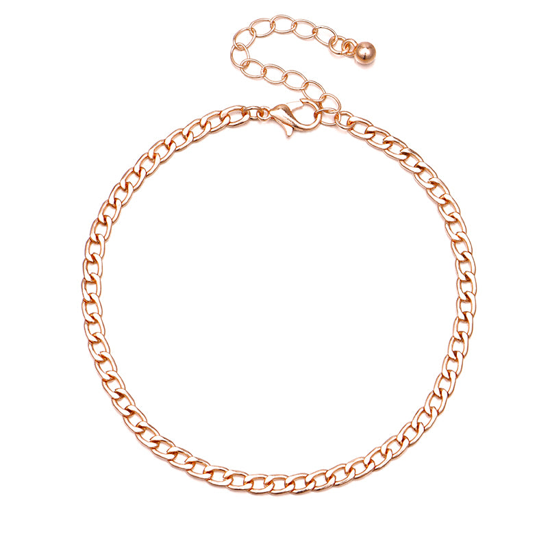 Rose Gold NK chain foot chain