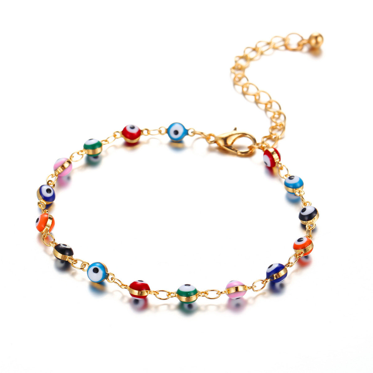 Gold Colored eye Anklet