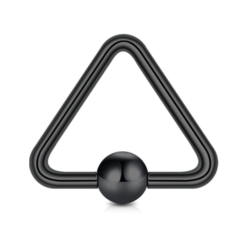 Triangle Shape 16G 10MM Septum Ring Cartilage Helix Hoop Earring