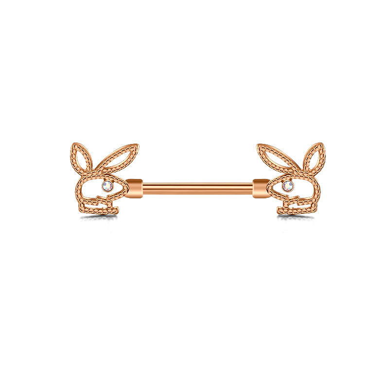 Rose Gold Nipple barbell