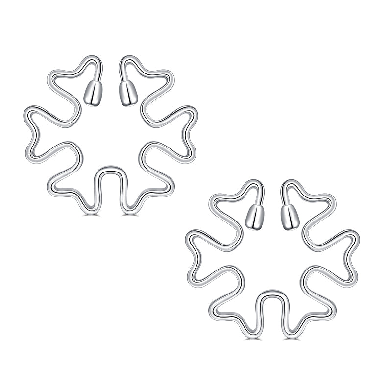 Silver nipple jewellery