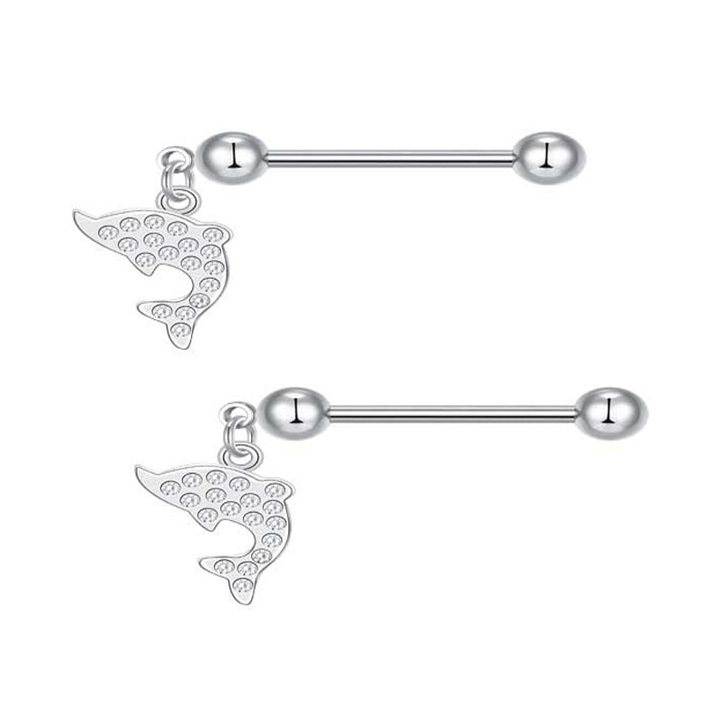 12-18mm Nipple Rings Straight Barbell Surgical Steel Nipplerings Piercing Jewelry