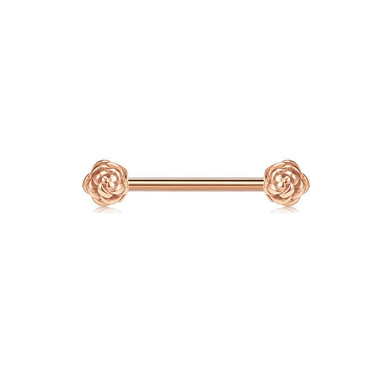 Rose Gold Nipple barbell