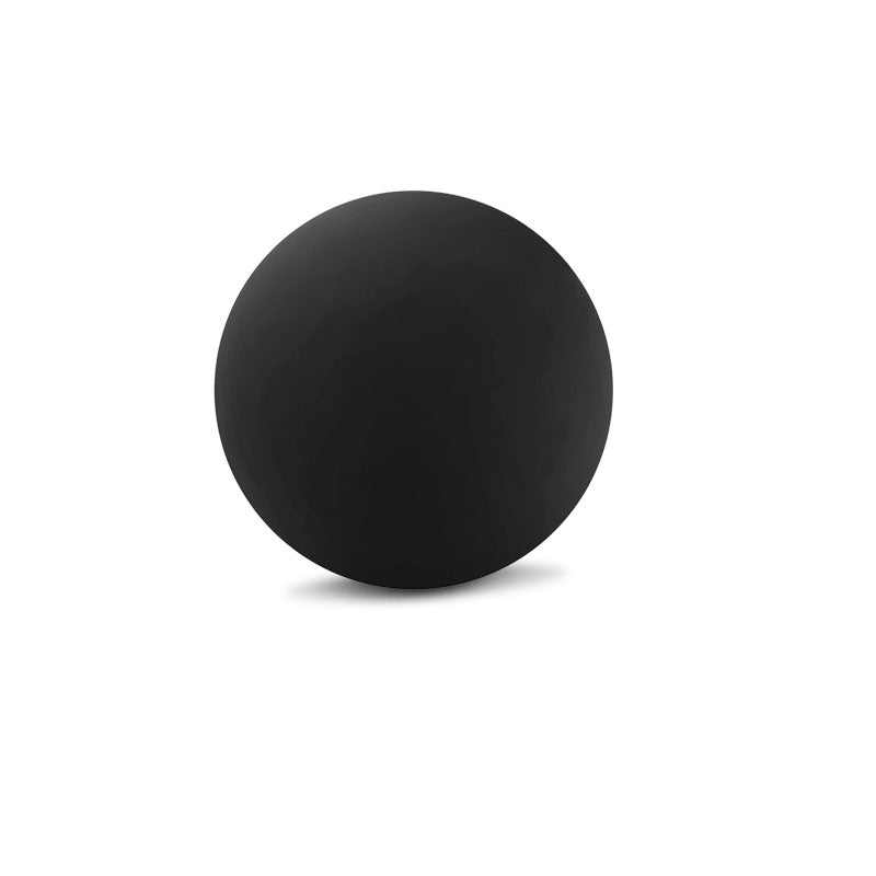 Rubber Piercing Ball 14G 5mm Black