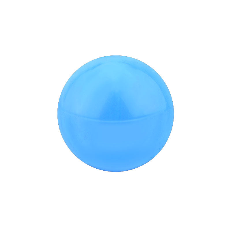 Glow in Dark Ball 14G Light Blue 5mm