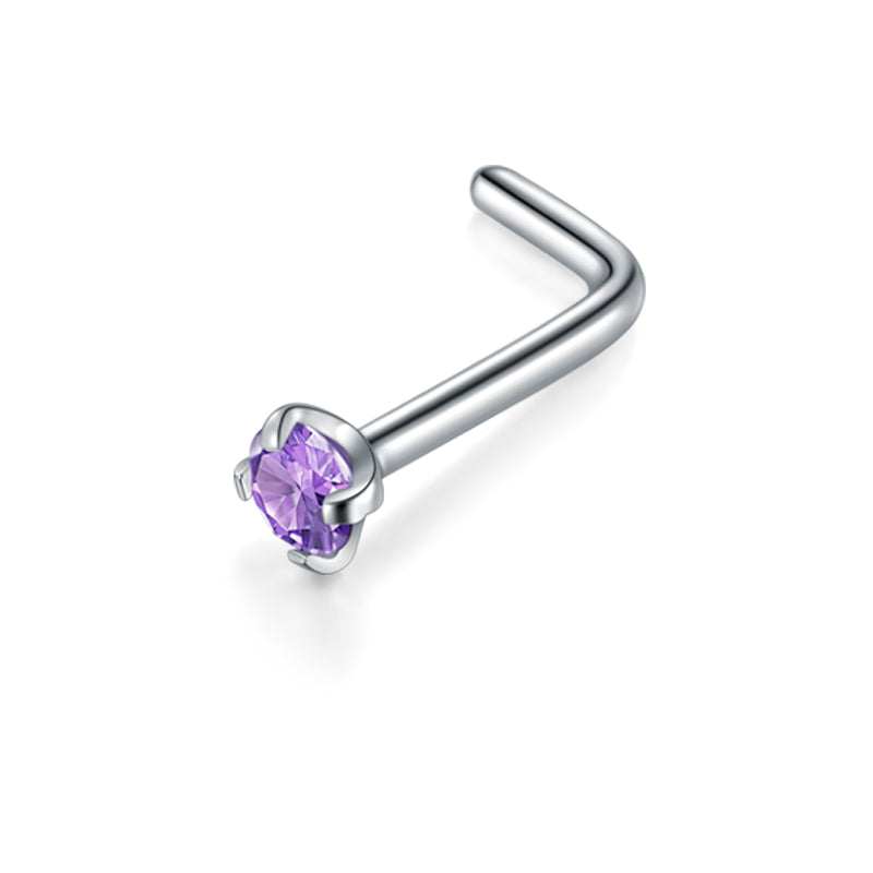 Purple 18G 1.5mm Nose Rings