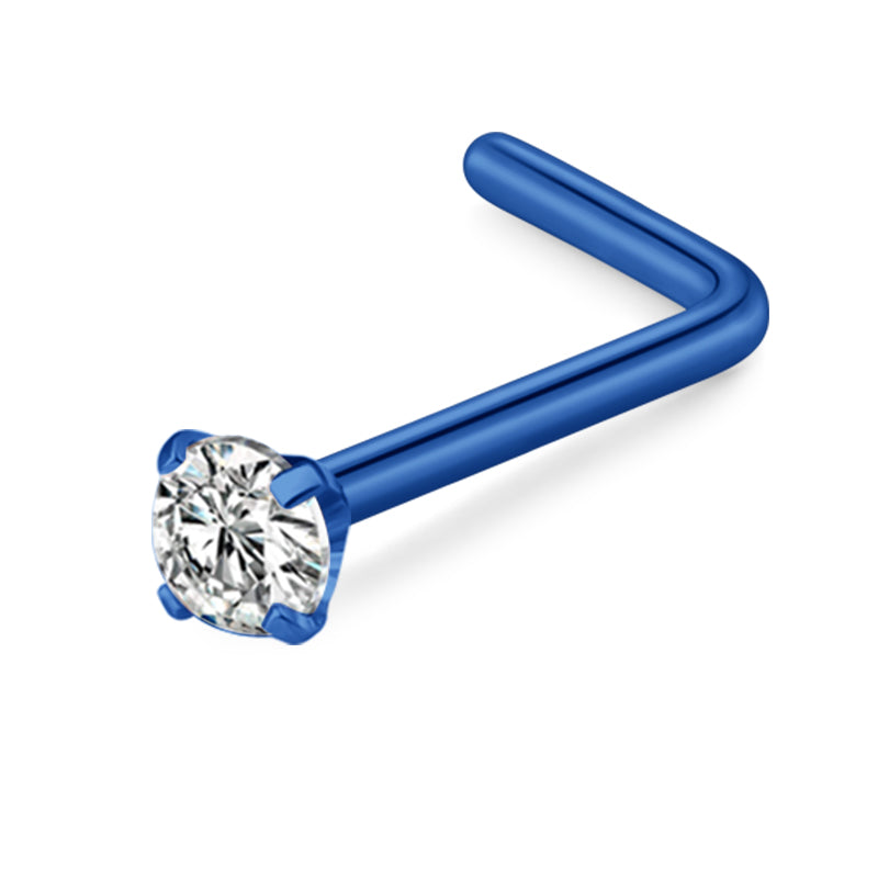 Blue18G2mmNose Rings