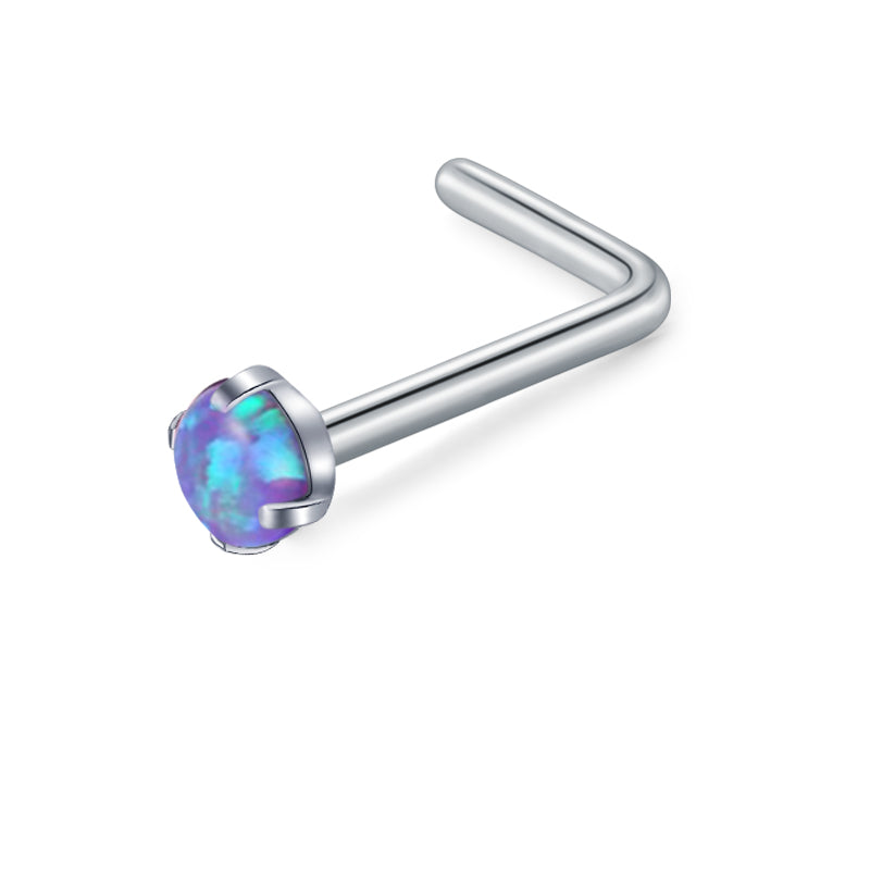 Purple 2mm-18g Nose Rings