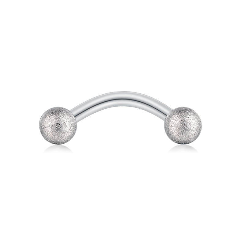 Silver 6MM Rook Earring