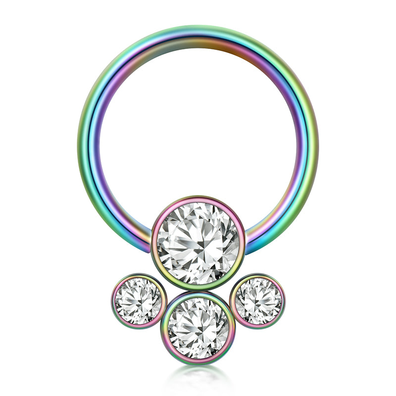 Rainbow Septum Ring