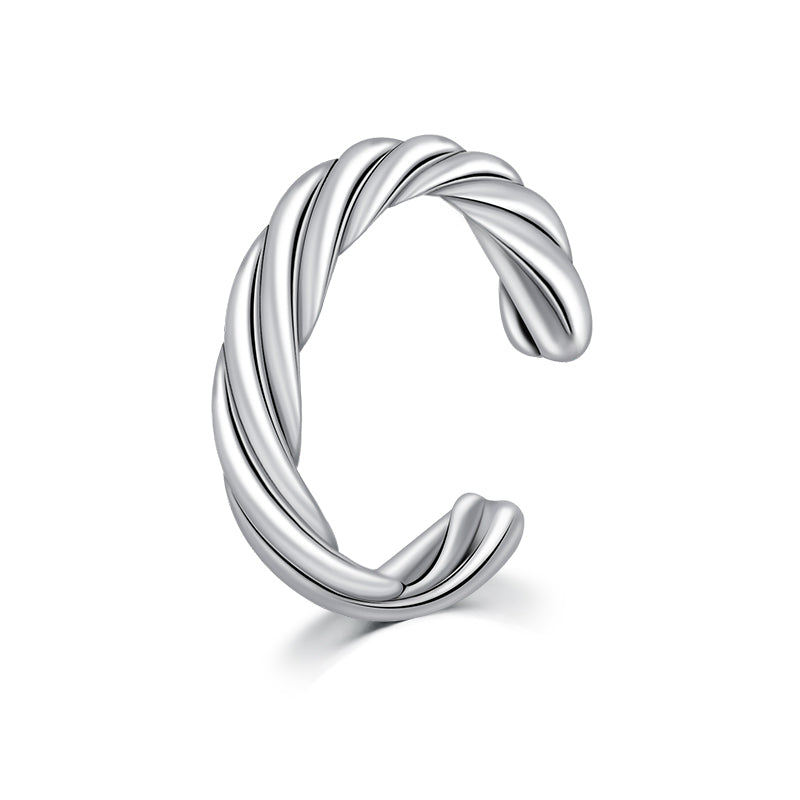 Twist Rod Fake Nose Ring Hoop