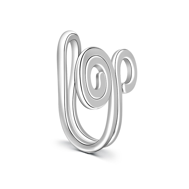 Single Turn Fake Nose Ring Cuffs