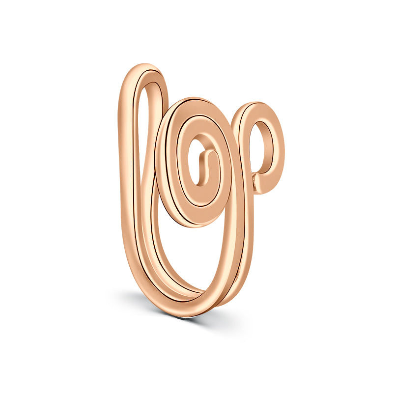 Single Turn Fake Nose Ring Cuffs