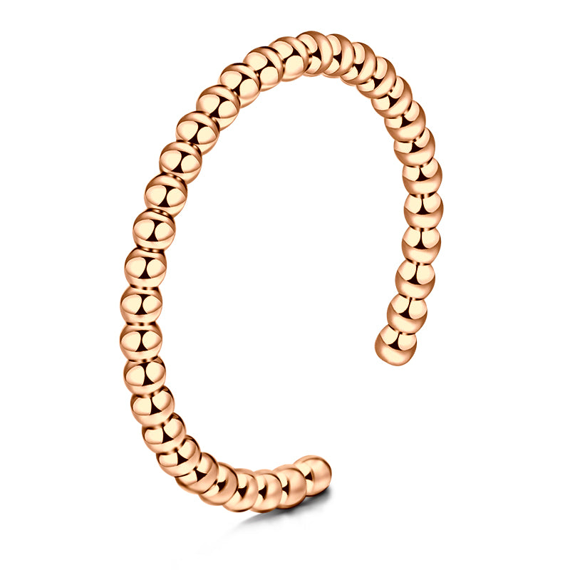 Rose Gold Bead Toe Ring