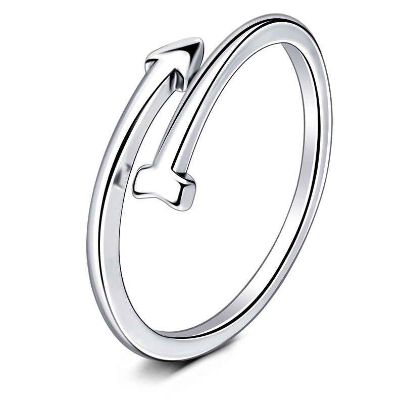 Silver Arrow Toe Ring