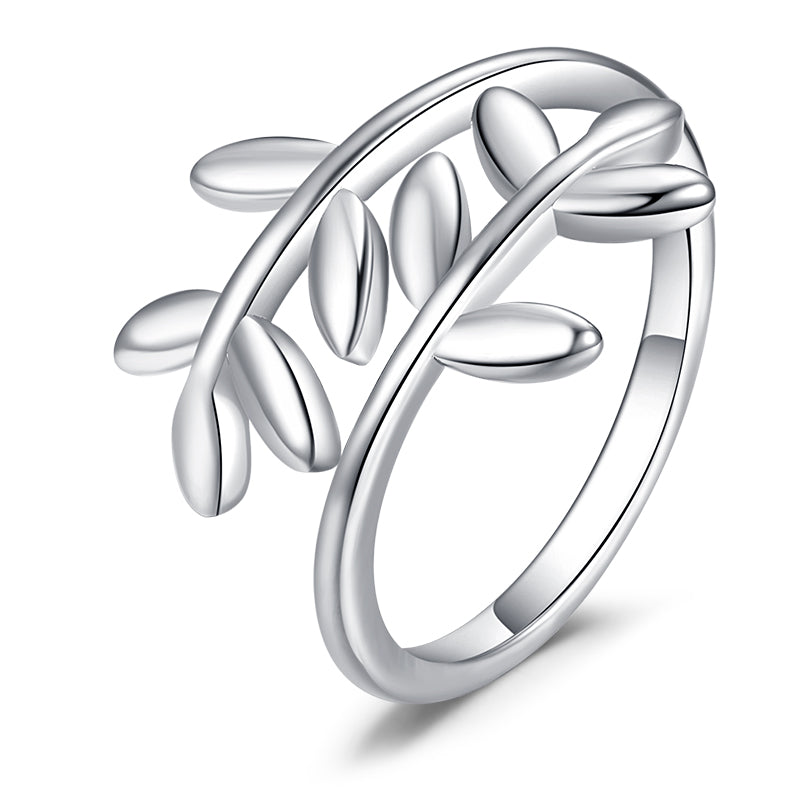Silver Blade toe ring