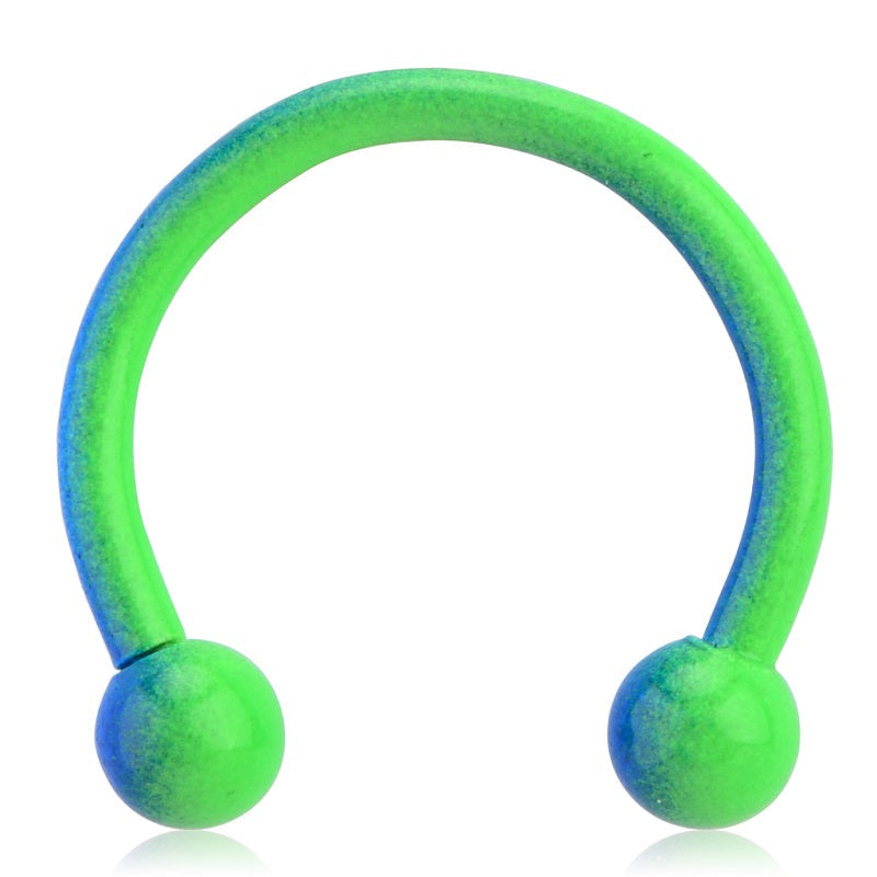 16G 10MM Septum Ring Horseshoe Ball Helix Earring Jewelry