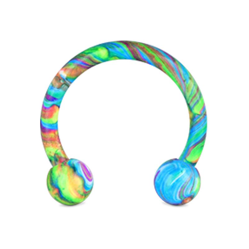 Horseshoe 16G 8MM Septum Ring Cartilage Earring