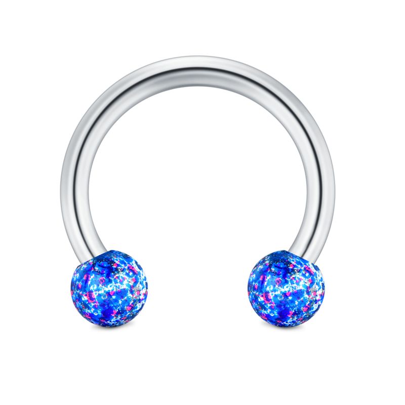 Septum Ring Horseshoe Ball Helix Hoop Earring Jewelry