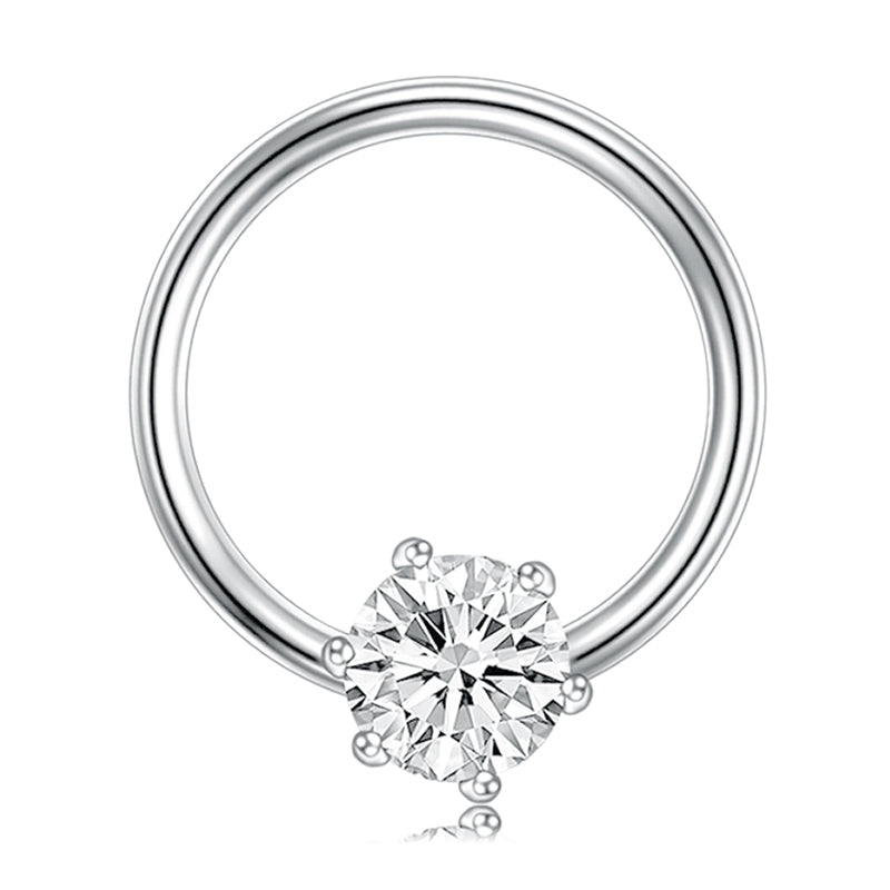16g Septum Nose Rings Hoop