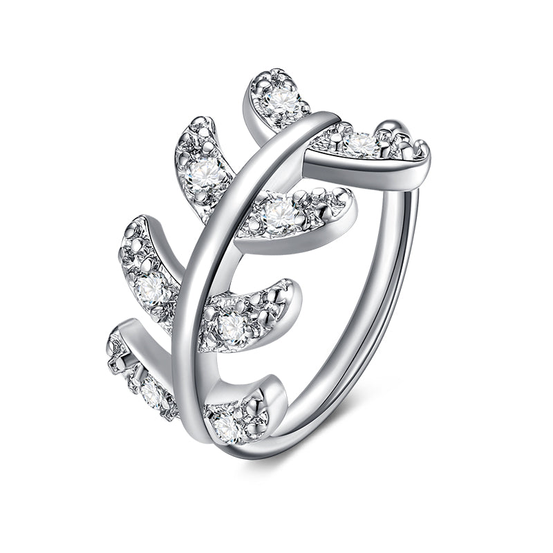 CZ Nose Rings Hoop for Women