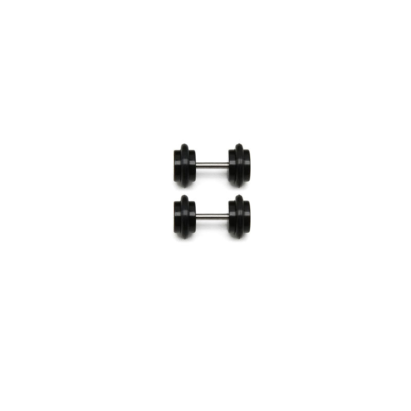 Spiral Acrylic Fake Ear plugs Tunnels