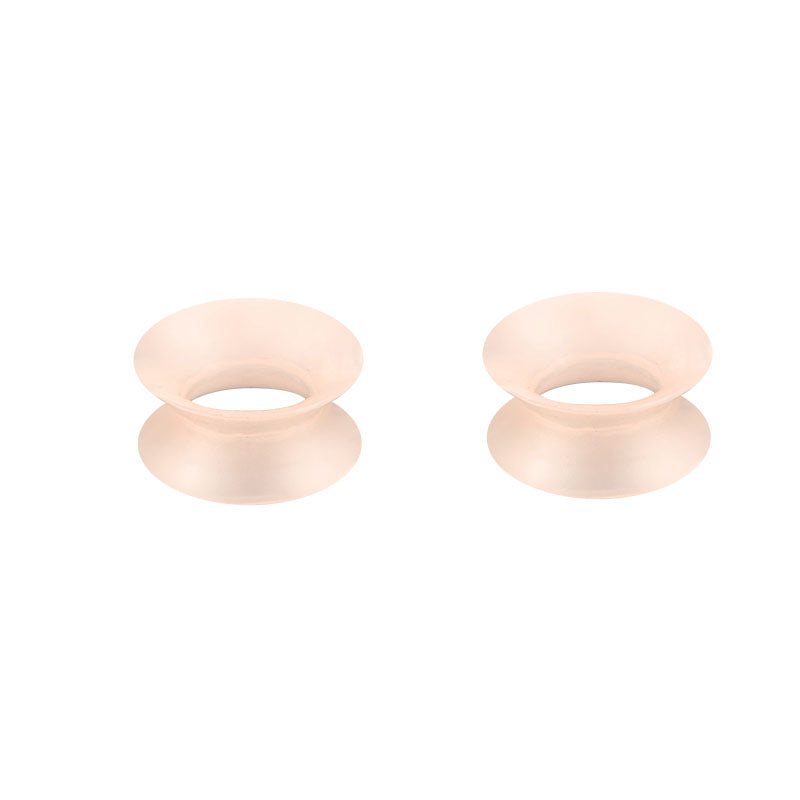 4mm skin color Silicone ear tunnel plug