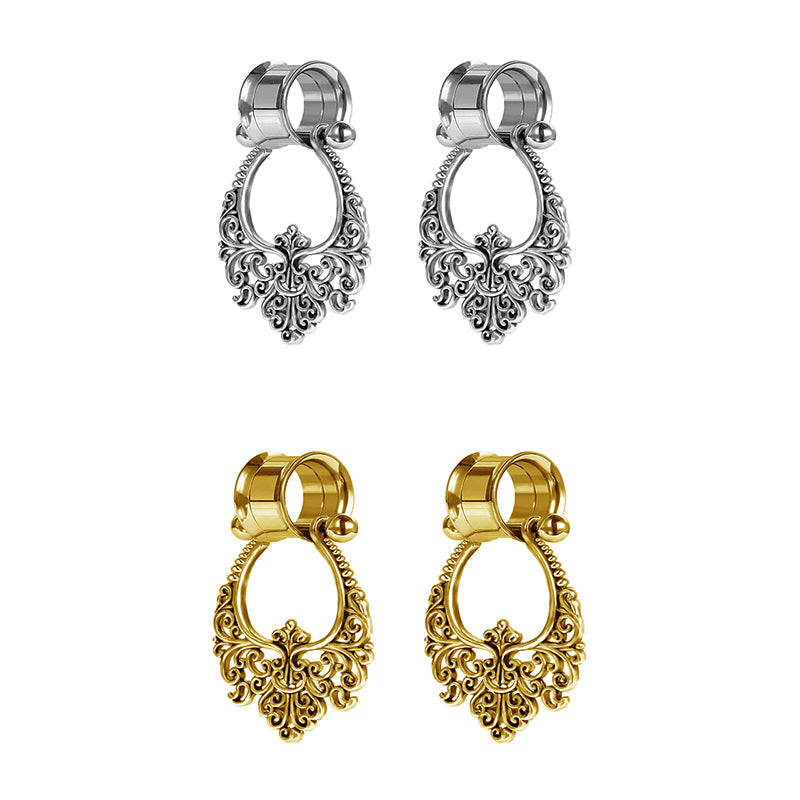 Stainless Steel Ear Tunnel Plug Piercing(6mm-25mm)