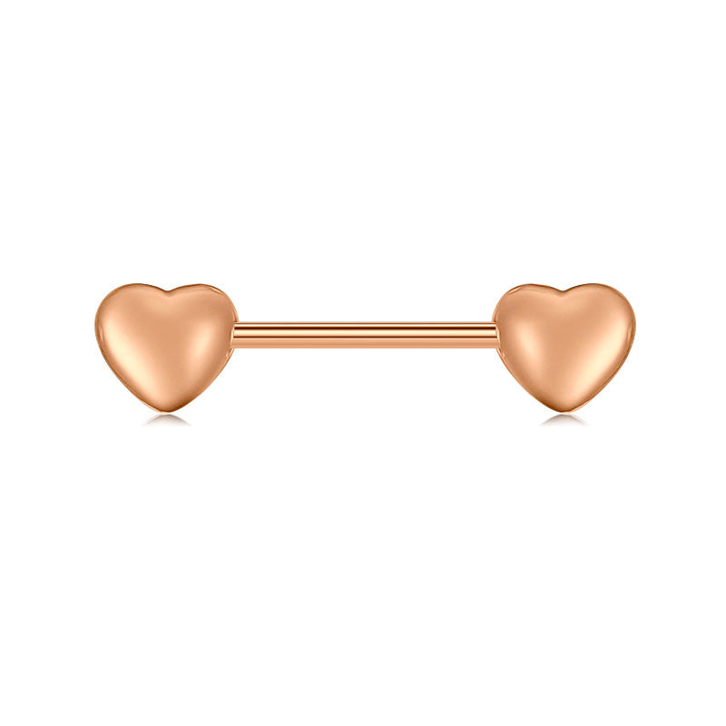 Rose Gold Nipple bars