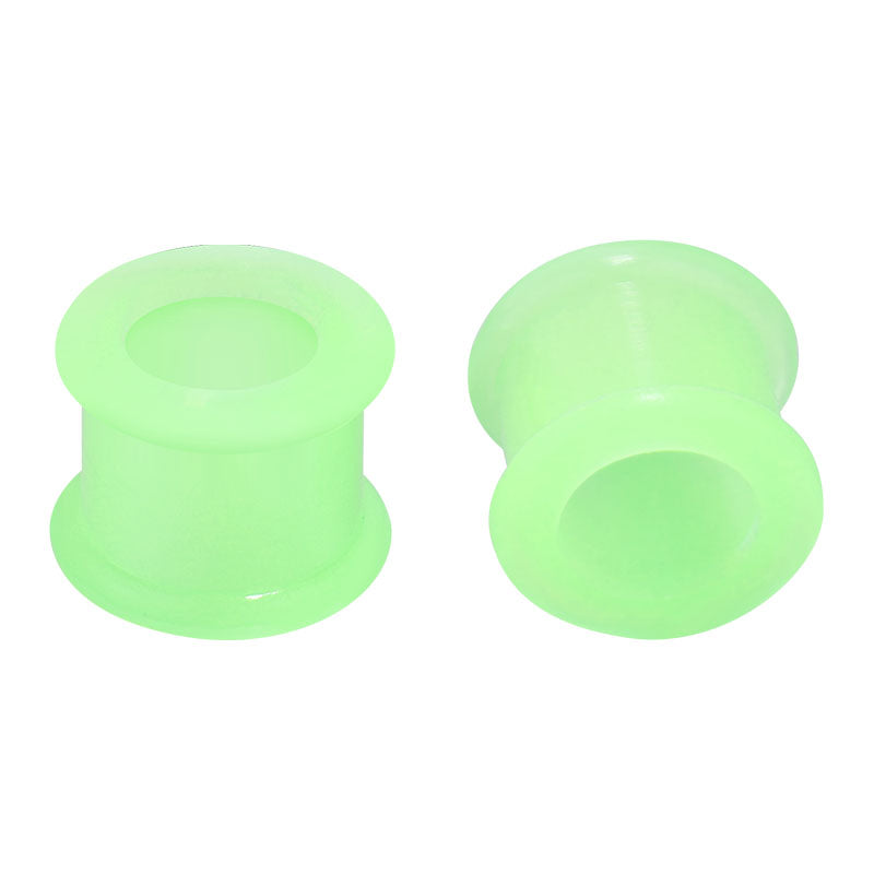 4mm green Silicone ear tunnel plug