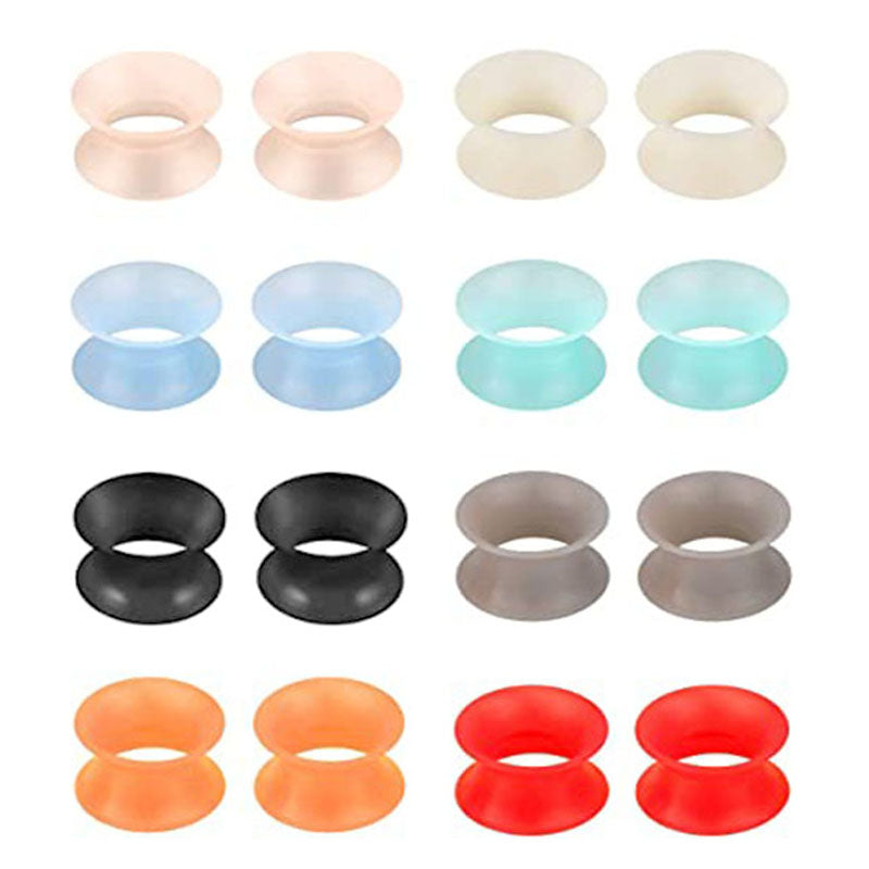 Silicone Ear Tunnel Plug Piercing(3mm-20mm)